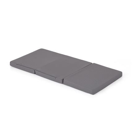 PETITE&MARS - Colchón plegable de viaje FOLDIE 120x60 cm gris