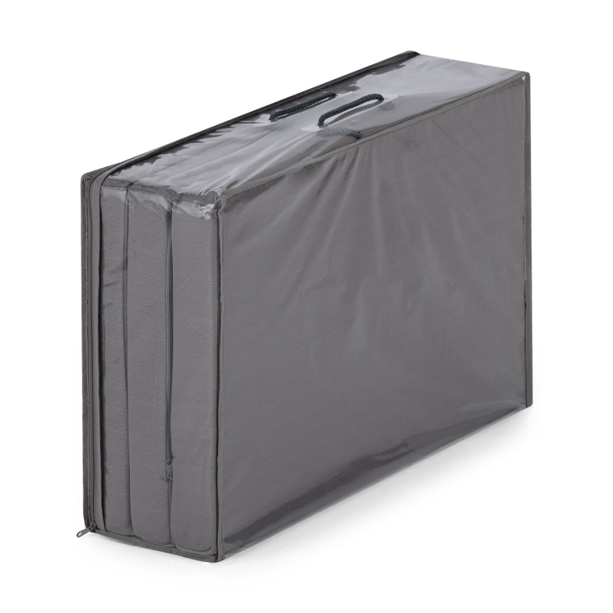 PETITE&MARS - Colchón plegable de viaje FOLDIE 120x60 cm gris