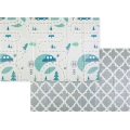 PETITE&MARS - Colchoneta de juego plegable CAMPY Cars&Arabesca
