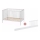 PETITE&MARS - Cuna infantil + barrera NELA BEECH 120x60 cm blanco/haya