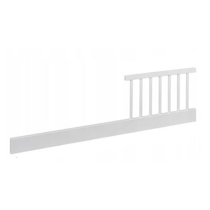 PETITE&MARS - Cuna para bebé + barrera de seguridad NELA BEECH 120x60 cm haya