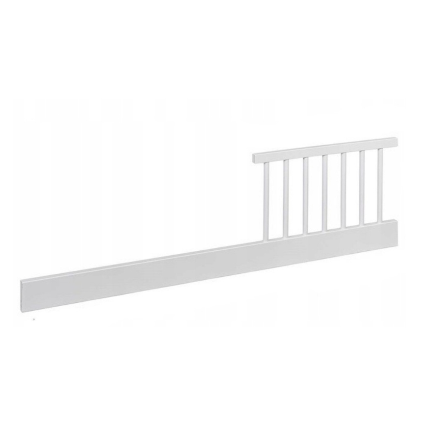 PETITE&MARS - Cuna para bebé + barrera de seguridad NELA BEECH 120x60 cm haya
