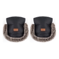 PETITE&MARS - Fundas para cochecito FURRY Forever Black