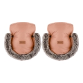 PETITE&MARS - Fundas para cochecito FURRY Pastel Peach