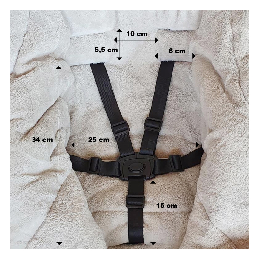 PETITE&MARS - SET Saco de bebé 3 en 1 JIBOT + manoplas para cochecito JASIE rosa