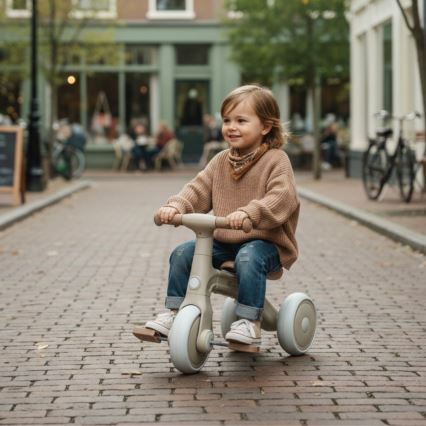 PETITE&MARS - Triciclo infantil 3 en 1 BINGO Blanco marfil