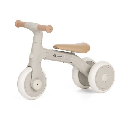 PETITE&MARS - Triciclo infantil 3 en 1 BINGO Blanco marfil