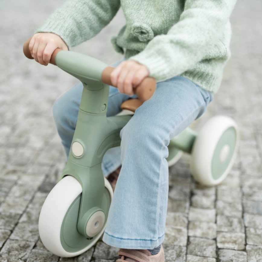 PETITE&MARS - Triciclo infantil 3 en 1 BINGO Verde salvia