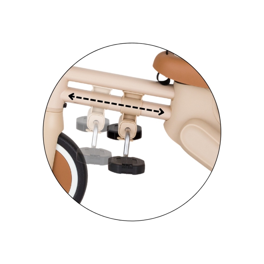 PETITE&MARS - Triciclo infantil 4 en 1 DRIFT Desert Sand