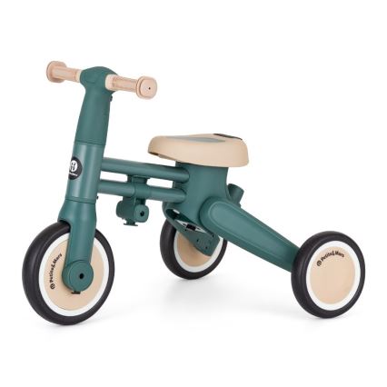 PETITE&MARS - Triciclo infantil 4 en 1 DRIFT Verde Misty