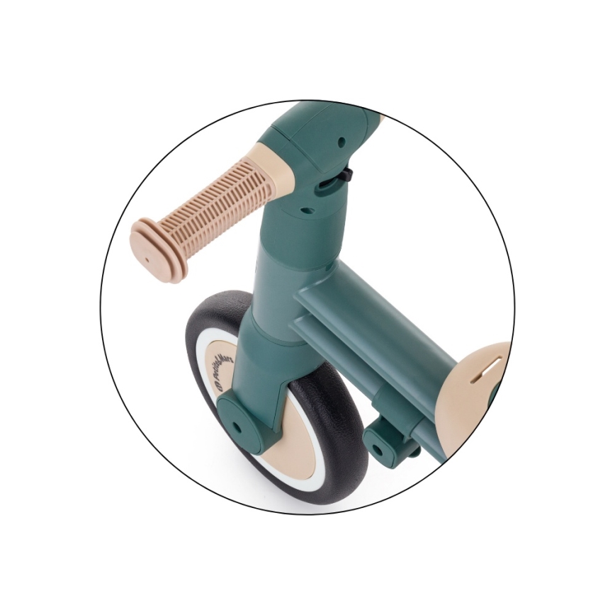 PETITE&MARS - Triciclo infantil 4 en 1 DRIFT Verde Misty