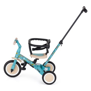PETITE&MARS - Triciclo infantil 5 en 1 TURBO LIMITED Dino Park