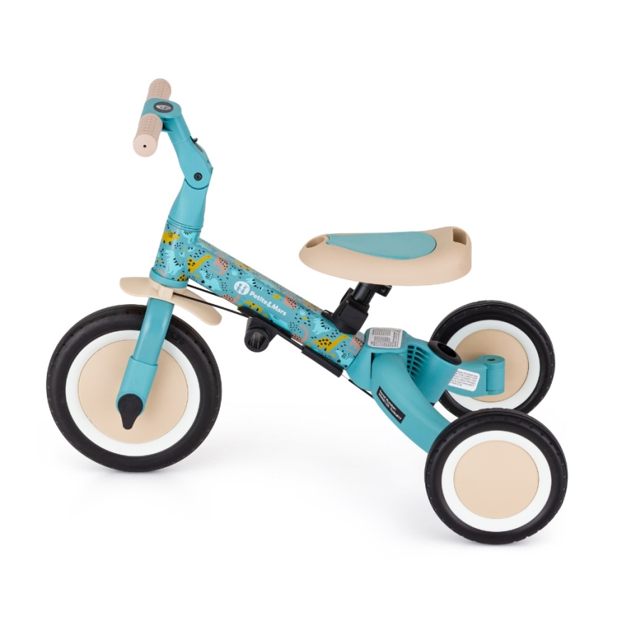 PETITE&MARS - Triciclo infantil 5 en 1 TURBO LIMITED Dino Park