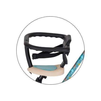 PETITE&MARS - Triciclo infantil 5 en 1 TURBO LIMITED Dino Park