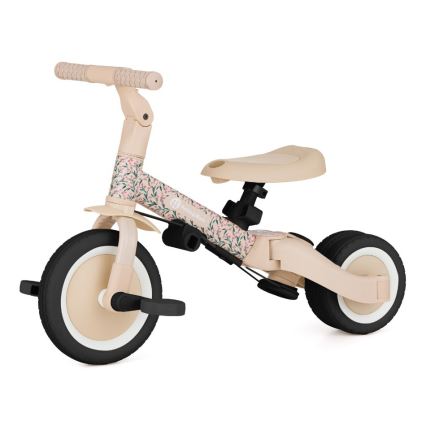 PETITE&MARS - Triciclo infantil 5 en 1 TURBO LIMITED Pink Meadow