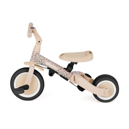 PETITE&MARS - Triciclo infantil 5 en 1 TURBO LIMITED Pink Meadow