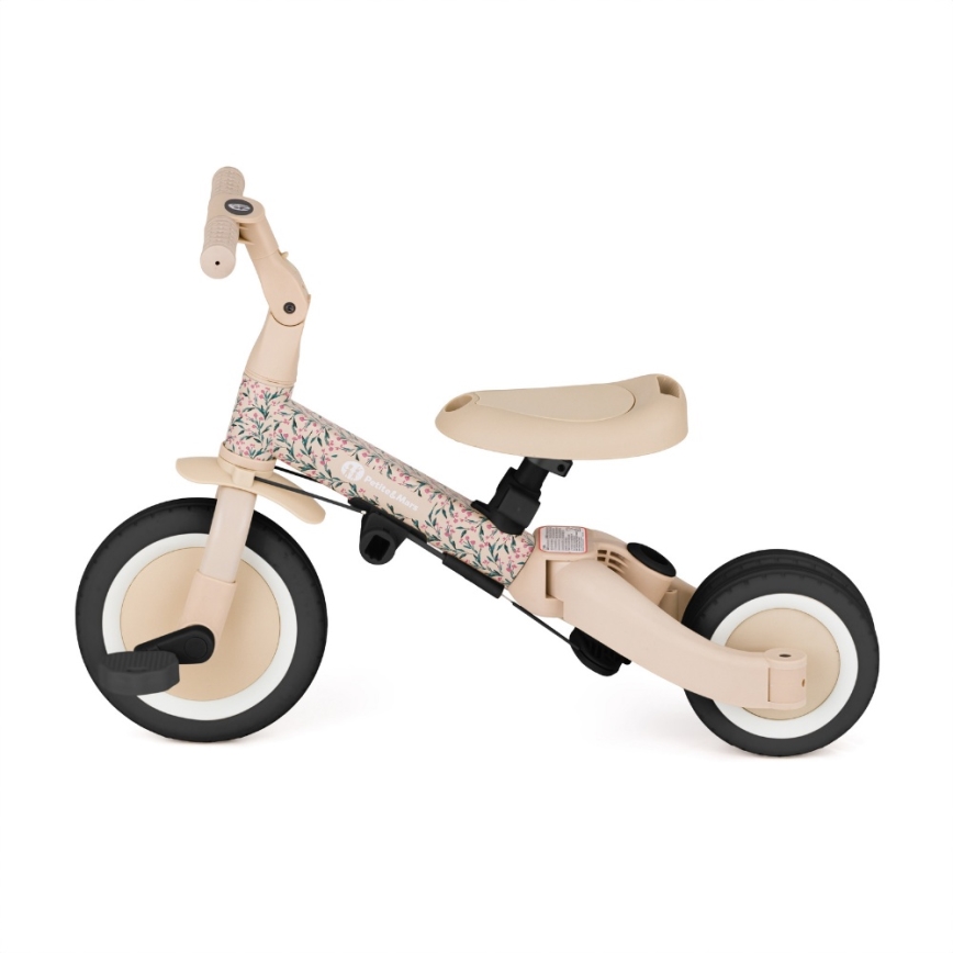 PETITE&MARS - Triciclo infantil 5 en 1 TURBO LIMITED Pink Meadow