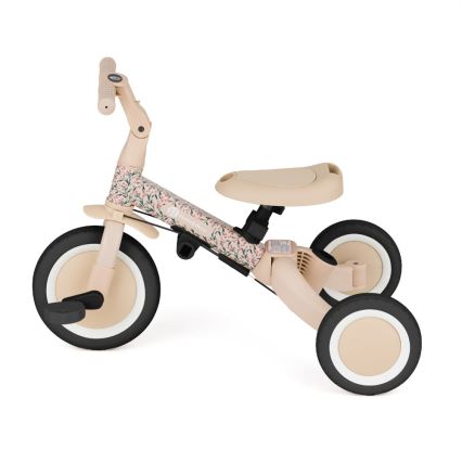 PETITE&MARS - Triciclo infantil 5 en 1 TURBO LIMITED Pink Meadow