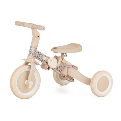 PETITE&MARS - Triciclo infantil 5 en 1 TURBO LIMITED Pradera Rosa