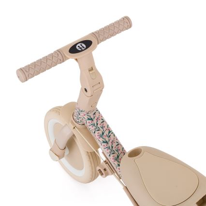 PETITE&MARS - Triciclo infantil 5 en 1 TURBO LIMITED Pradera Rosa