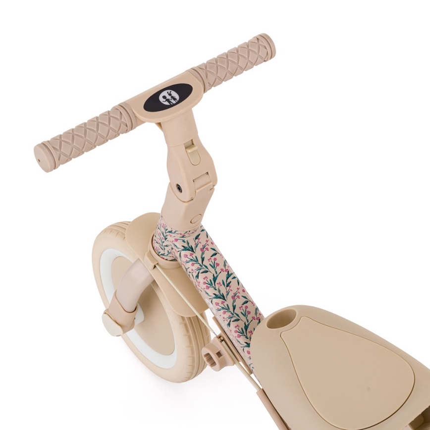 PETITE&MARS - Triciclo infantil 5 en 1 TURBO LIMITED Pradera Rosa