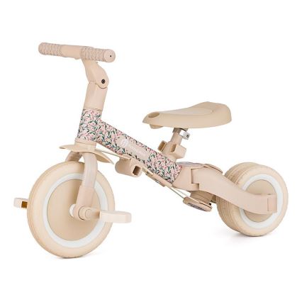 PETITE&MARS - Triciclo infantil 5 en 1 TURBO LIMITED Pradera Rosa