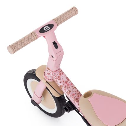 PETITE&MARS - Triciclo infantil 5 en 1 TURBO LIMITED Rosy Wilderness