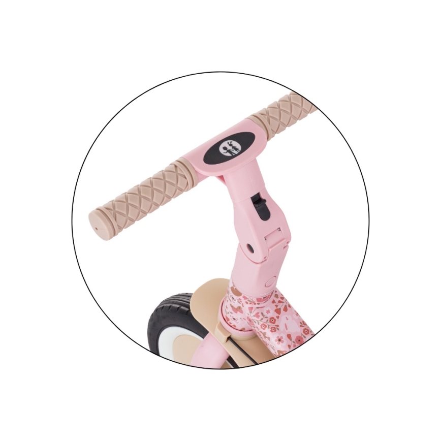 PETITE&MARS - Triciclo infantil 5 en 1 TURBO LIMITED Rosy Wilderness