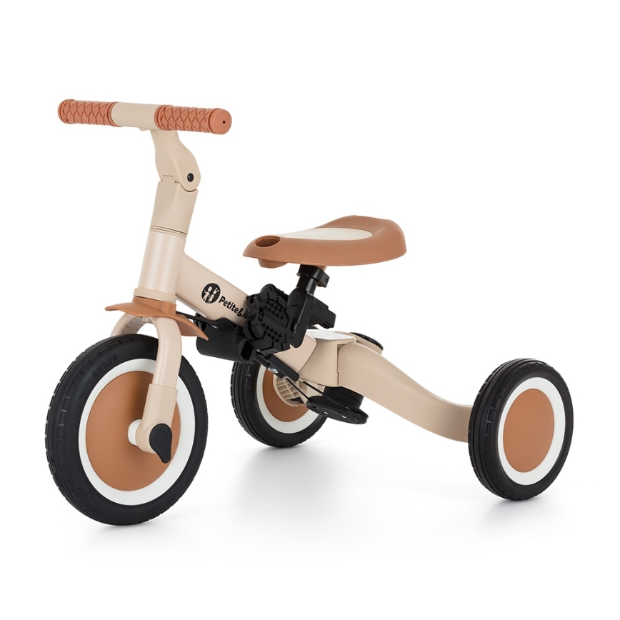 PETITE&MARS - Triciclo infantil 5 en 1 TURBO PLUS Arena del desierto