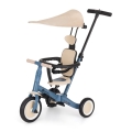 PETITE&MARS - Triciclo infantil 5 en 1 TURBO PLUS Azul Océano
