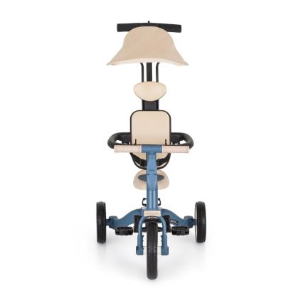 PETITE&MARS - Triciclo infantil 5 en 1 TURBO PLUS Azul Océano