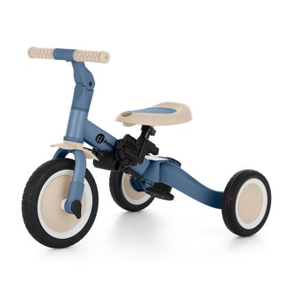 PETITE&MARS - Triciclo infantil 5 en 1 TURBO PLUS Azul Océano