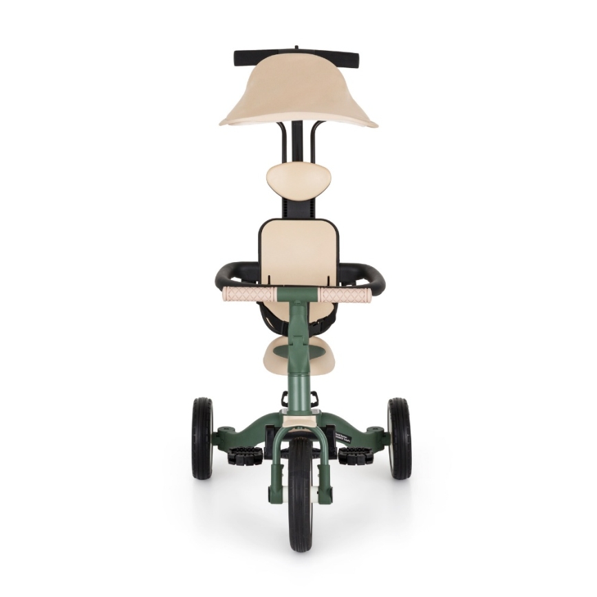 PETITE&MARS - Triciclo infantil 5 en 1 TURBO PLUS Misty Green
