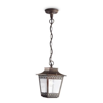 Philips 15406/86/PN - Lámpara colgante de luces para exterior HEDGE 1xE27/60W/230V IP44