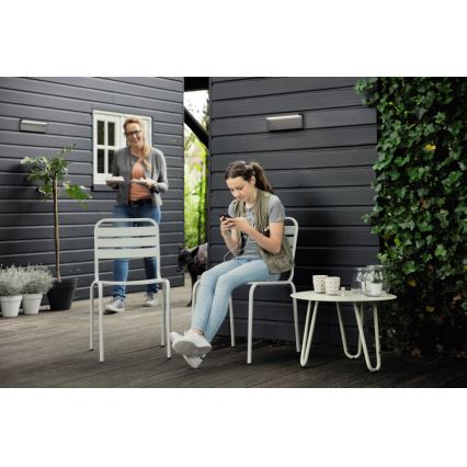 Philips 16483/93/P3 - Aplique LED exterior MYGARDEN BUSTAN 2xLED/4,5W