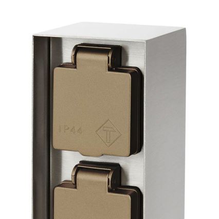 Philips - Columna de enchufes de exterior 230V IP44