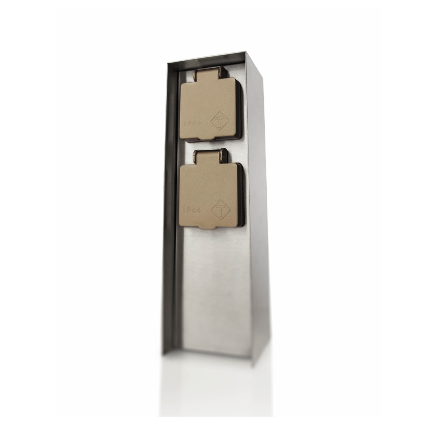 Philips - Columna de enchufes de exterior 230V IP44
