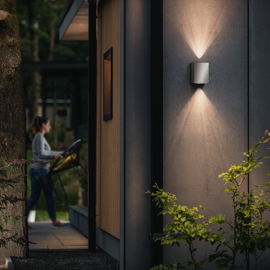 Philips 17358/47/P0 - Aplique LED exterior MYGARDEN CISTUS 2xLED/4,5W/230V IP44
