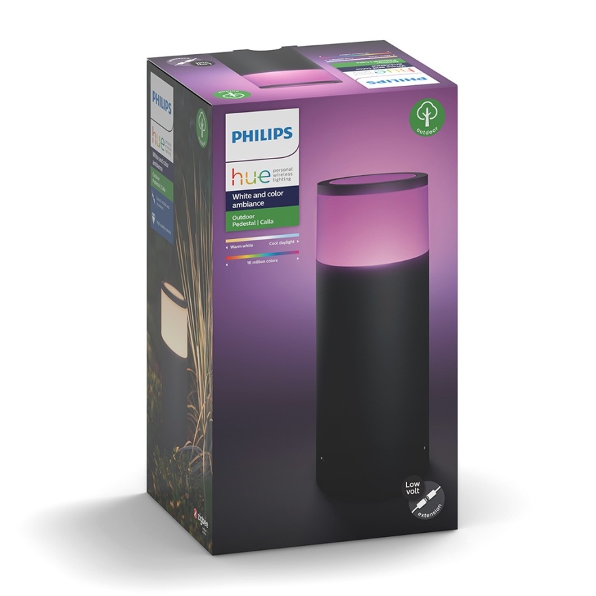 Philips - Lámpara exterior regulable LED RGB Hue CALLA LED/8W/24V IP65