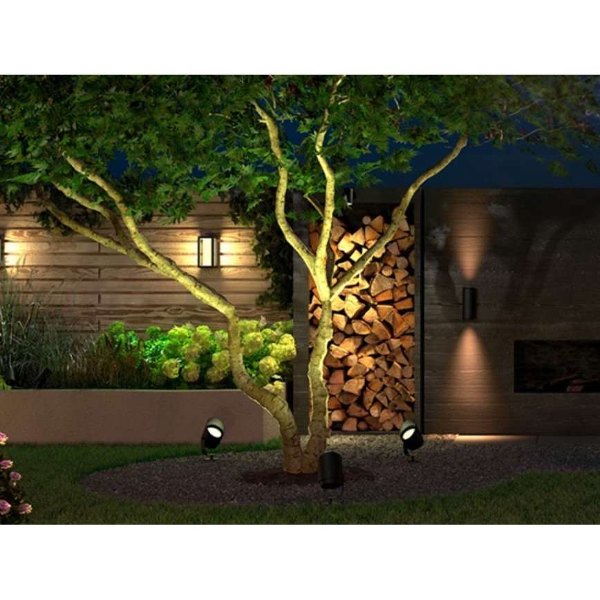 Philips - Lámpara exterior regulable LED RGB Hue LILY LED/15W/230V IP65