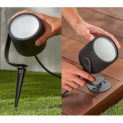 Philips - Lámpara exterior regulable LED RGB Hue LILY LED/15W/230V IP65