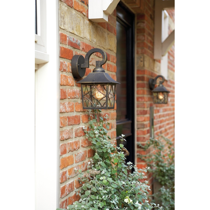 Philips - Aplique de exterior 1xE27/60W/230V IP44