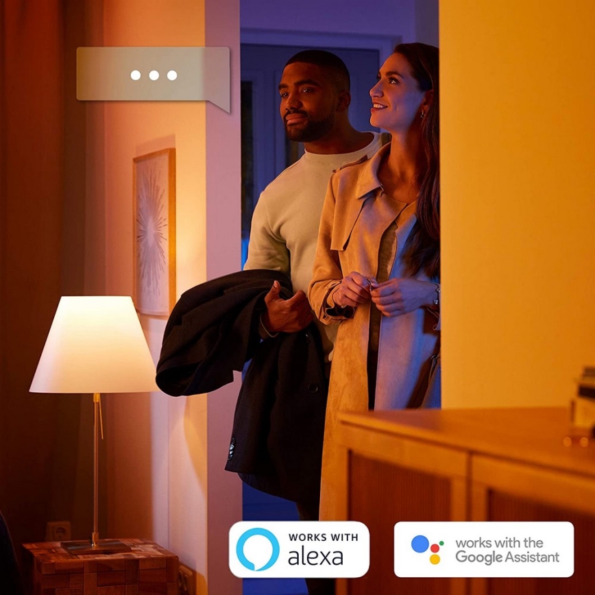 Philips - Lámpara LED regulable Hue STILL LED/27W/230V + mando a distancia