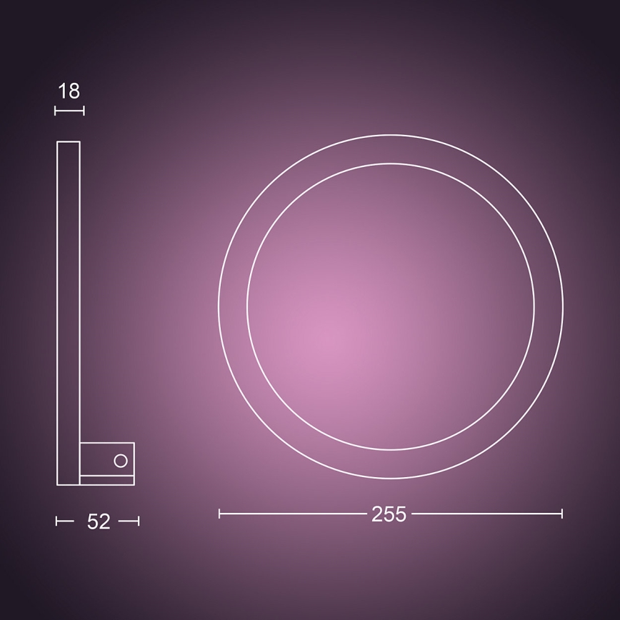 Philips 40901/31/P9 - LED Aplique HUE SANA LED/20W/230V