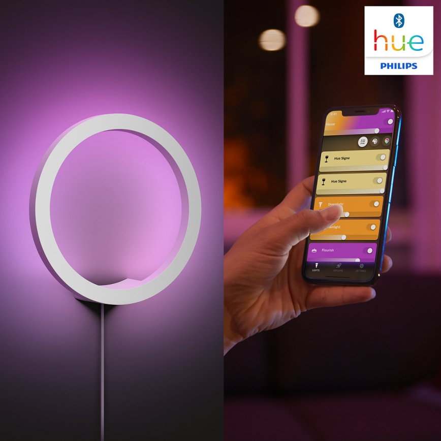 Philips 40901/31/P9 - LED Aplique HUE SANA LED/20W/230V