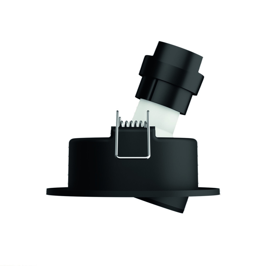 Philips - Pack de 3 luminarias empotrables LED RGBW regulables 1xGU10/4,8W/230V cromo mate + mando a distancia