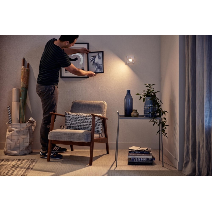 Philips 53190/48/P0 - Foco LED MYLIVING MILLENNIUM LED/4,5W/230V
