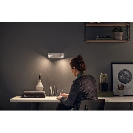 Philips 56242/31/P0 - LED Foco regulable STAR 2xLED/4,5W/230V