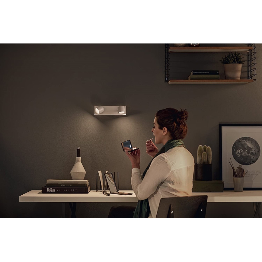 Philips 56242/31/P0 - LED Foco regulable STAR 2xLED/4,5W/230V
