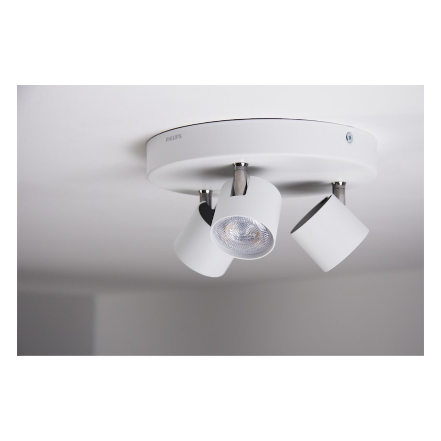 Philips - LED Foco regulable 3xLED/4W/230V